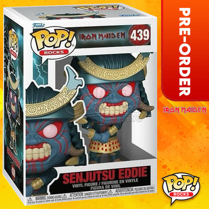 PRE-ORDER - Funko POP! Rocks: Iron Maiden - Senjutsu Eddie #439