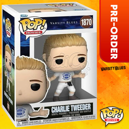 PRE-ORDER - Funko POP! Movies: Varsity Blues - Charlie Tweeder #1870