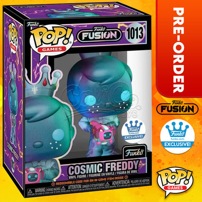 PRE-ORDER - Funko POP! Games:  Funko Fusion - Cosmic Freddy (Funko Shop Exclusive) #1013