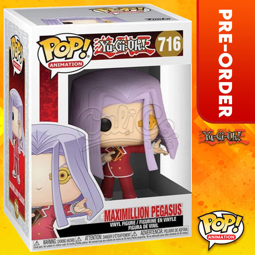 PRE-ORDER - Funko POP! Animation: Yu-Gi Oh! - Maximillion Pegasus