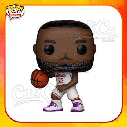 PRE-ORDER -  Funko POP! Basketball: Los Angeles Lakers - LeBron James White Uniform #52