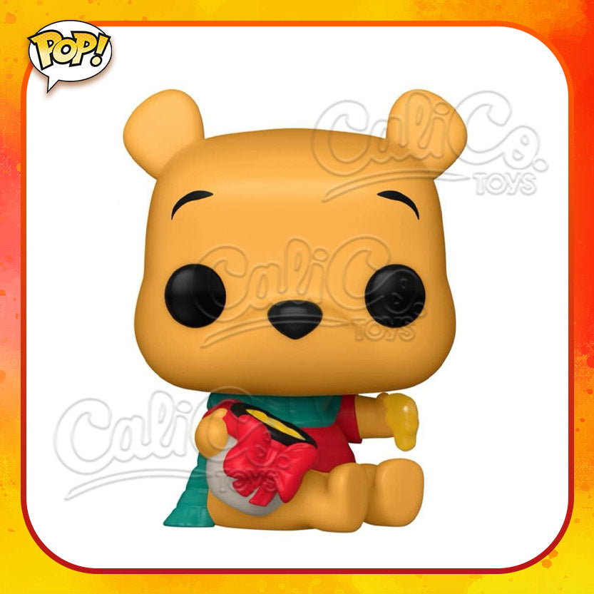 PRE-ORDER - POP! Disney: Winnie the Pooh - Pooh with Gift (Funko Shop Exclusive) #1529