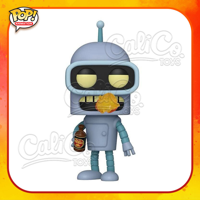 PRE-ORDER - Funko POP! Animation: Futurama - Bender CHASE (Specialty Series Exclusive) #1757