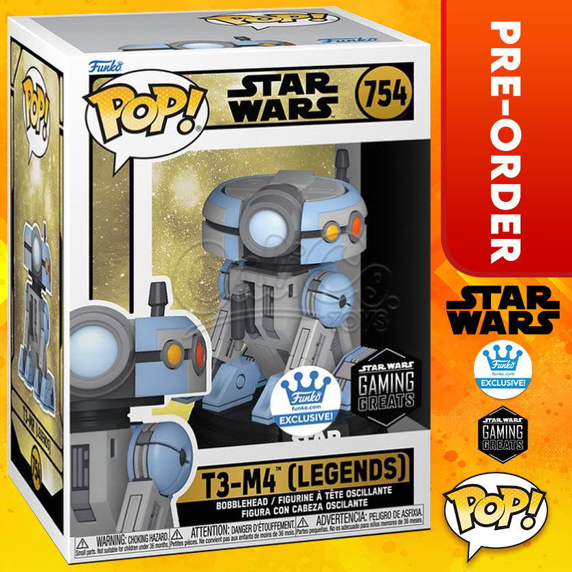 PRE-ORDER - POP! Star Wars - T3-M4 (Legends) (Funko Shop Exclusive) #754