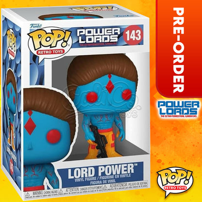 PRE-ORDER - POP! Retro Toys: Power Lords The Extra-Terrestrial Warriors - Lord Power 143