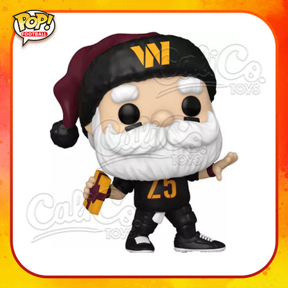 PRE-ORDER - Funko POP! Football - Commanders Santa  (Fanatics Exclusive) #268