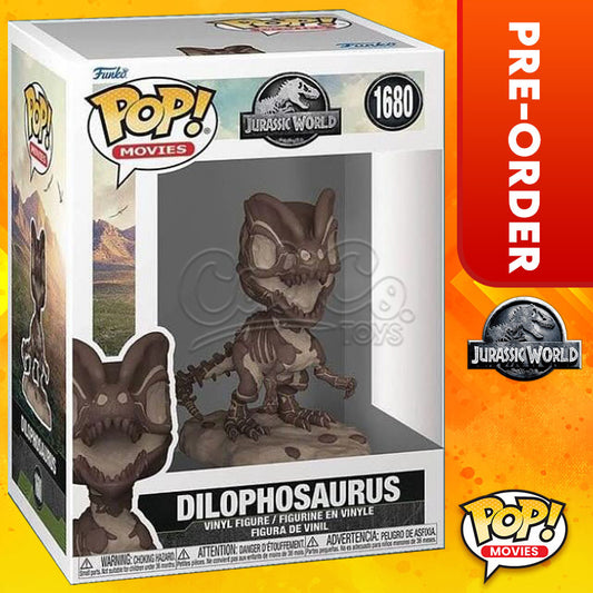 PRE-ORDER - POP! Movies: Jurassic World - Dilophosaurus 1680