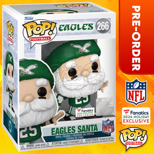 PRE-ORDER - Funko POP! Football - Eagles Santa (Fanatics Exclusive) #266