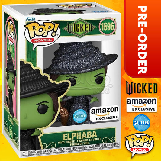 PRE-ORDER - POP! Movies: Wicked - Elphaba Glitter (Amazon Exclusive) 1696