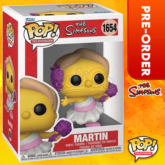 PRE-ORDER - POP! Television: The Simpsons - Martin 1654