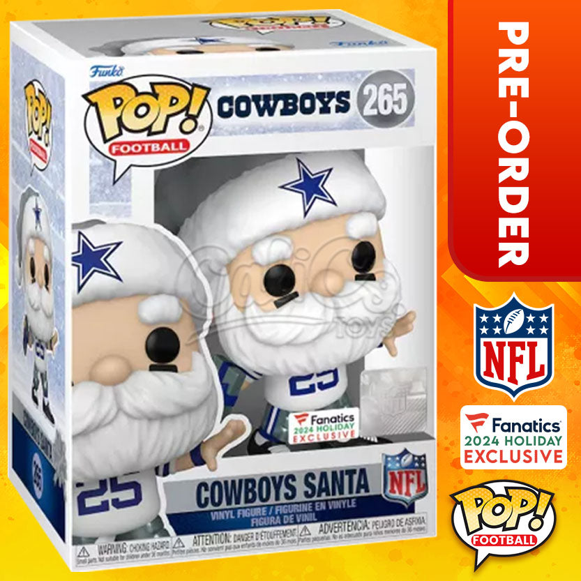 PRE-ORDER - Funko POP! Football - Cowboys Santa (Fanatics Exclusive) #265