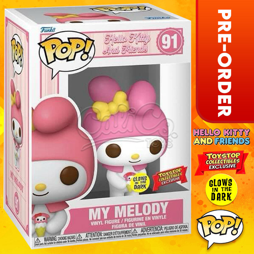 PRE-ORDER - POP! Hello Kitty and Friends - My Melody GiTD (Toy Stop Collectibles Exclusive) 91