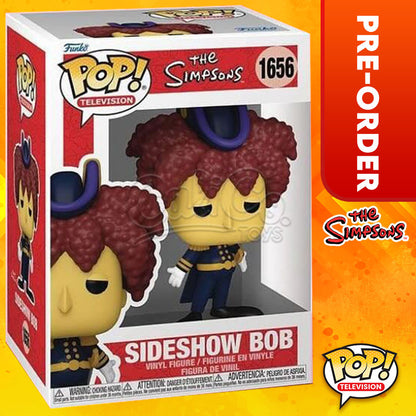 PRE-ORDER - POP! Television: The Simpsons - Sideshow Bob 1656