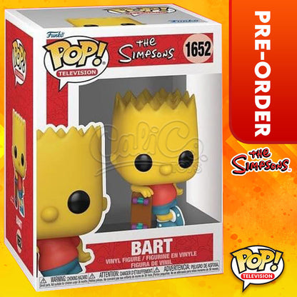 PRE-ORDER - POP! Television: The Simpsons - Bart 1652