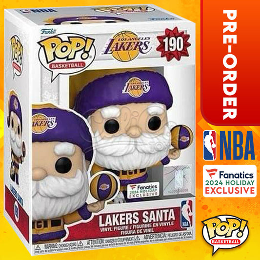 PRE-ORDER - Funko POP! Basketball: NBA - Lakers Santa (Fanatics Exclusive) #190