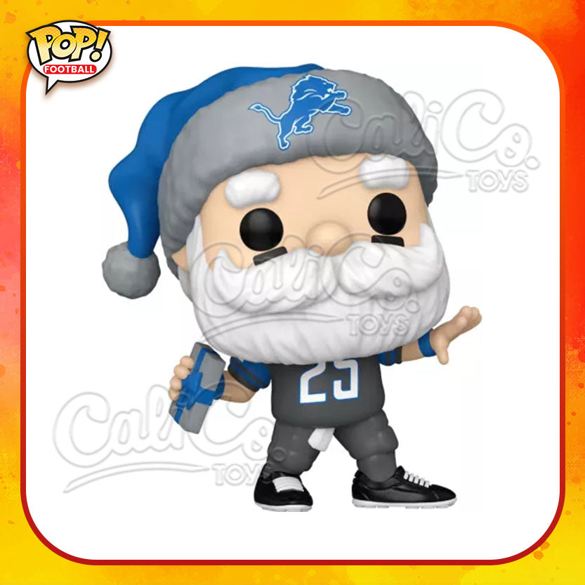 PRE-ORDER - Funko POP! Football - Lions Santa (Fanatics Exclusive) #271