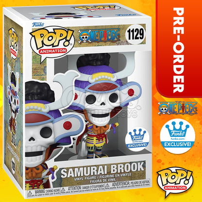 PRE-ORDER - Funko POP! Animation: One Piece -  Samurai Brook (Funko Shop Exclusive) #1129