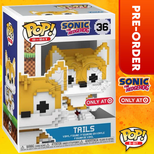 PRE-ORDER - Funko POP! 8-Bit: Sonic the Hedgehog - Tails (Target Exclusive) #36