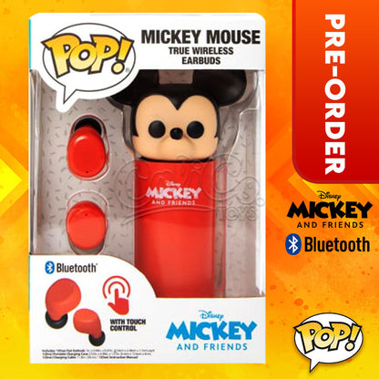 PRE-ORDER - Funko POP! Disney: Mickey and Friends - Mickey Mouse Bluetooth Wireless Earbuds