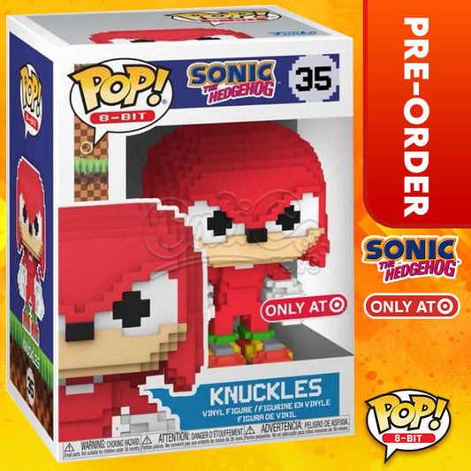 PRE-ORDER - Funko POP! 8-Bit: Sonic the Hedgehog - Knuckles (Target Exclusive) #35