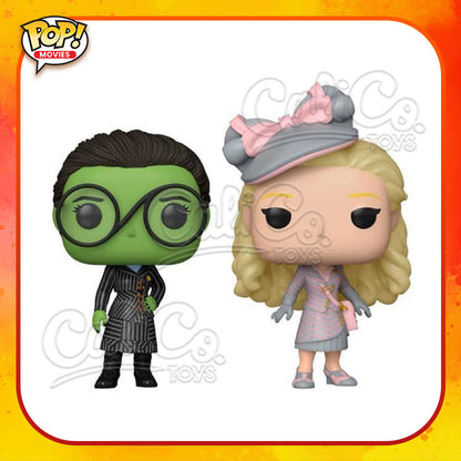 PRE-ORDER - POP! Movies: Wicked - Elphaba & Glinda in Shiz Uniform (Target Exclusive) 2 Pack