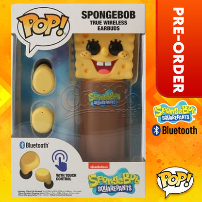 PRE-ORDER - Funko POP! Spongebob Squarepants Bluetooth Wireless Earbuds