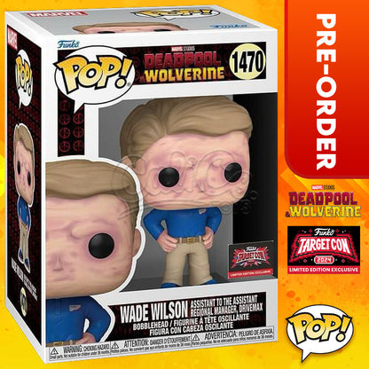 PRE-ORDER - Funko POP! Marvel: Deadpool & Wolverine - Wade Wilson Assistant to the Assistant Regional Manager, Drivemax (Target Con Exclusive) #1470