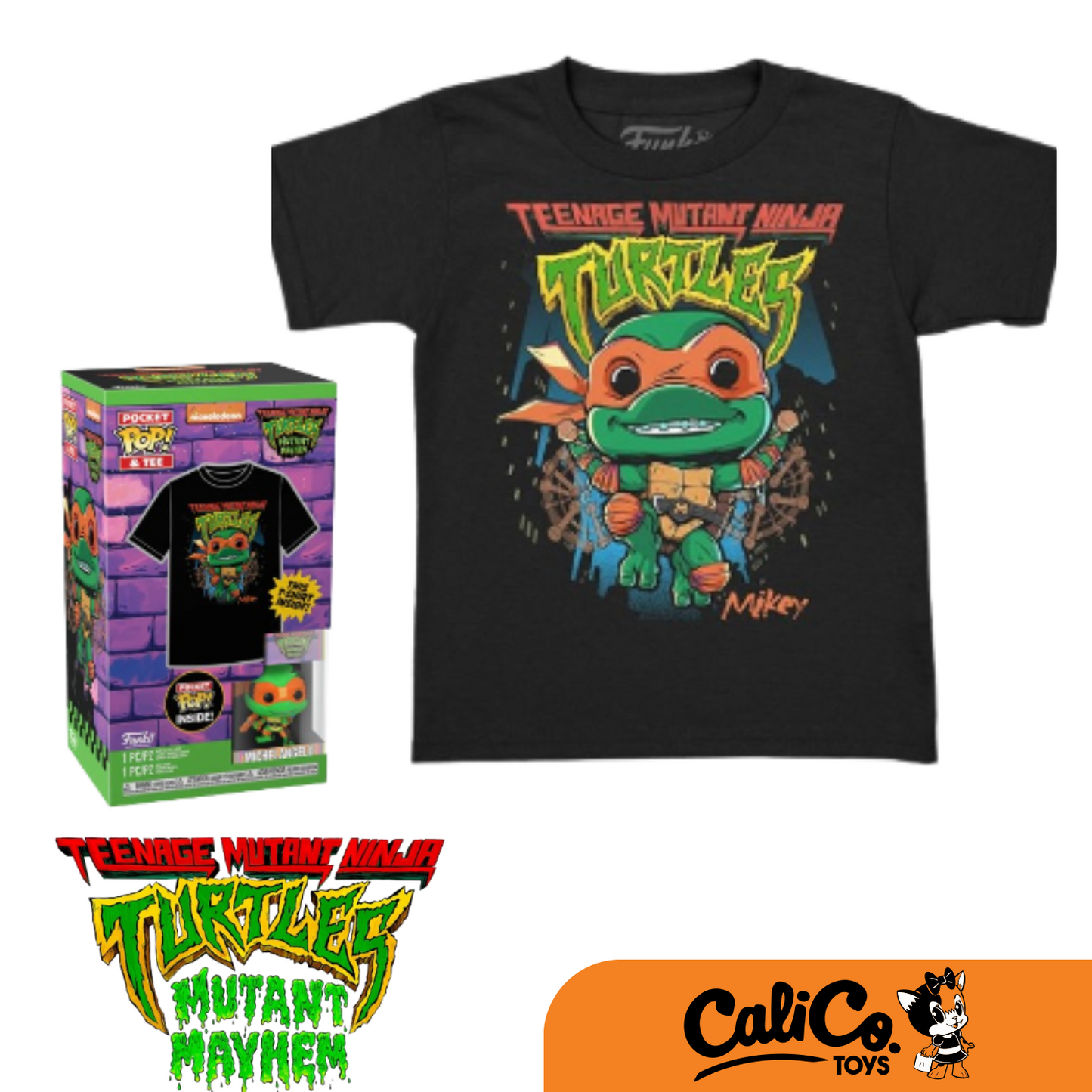 Funko Pocket POP! and Tee: TMNT - Michelangelo