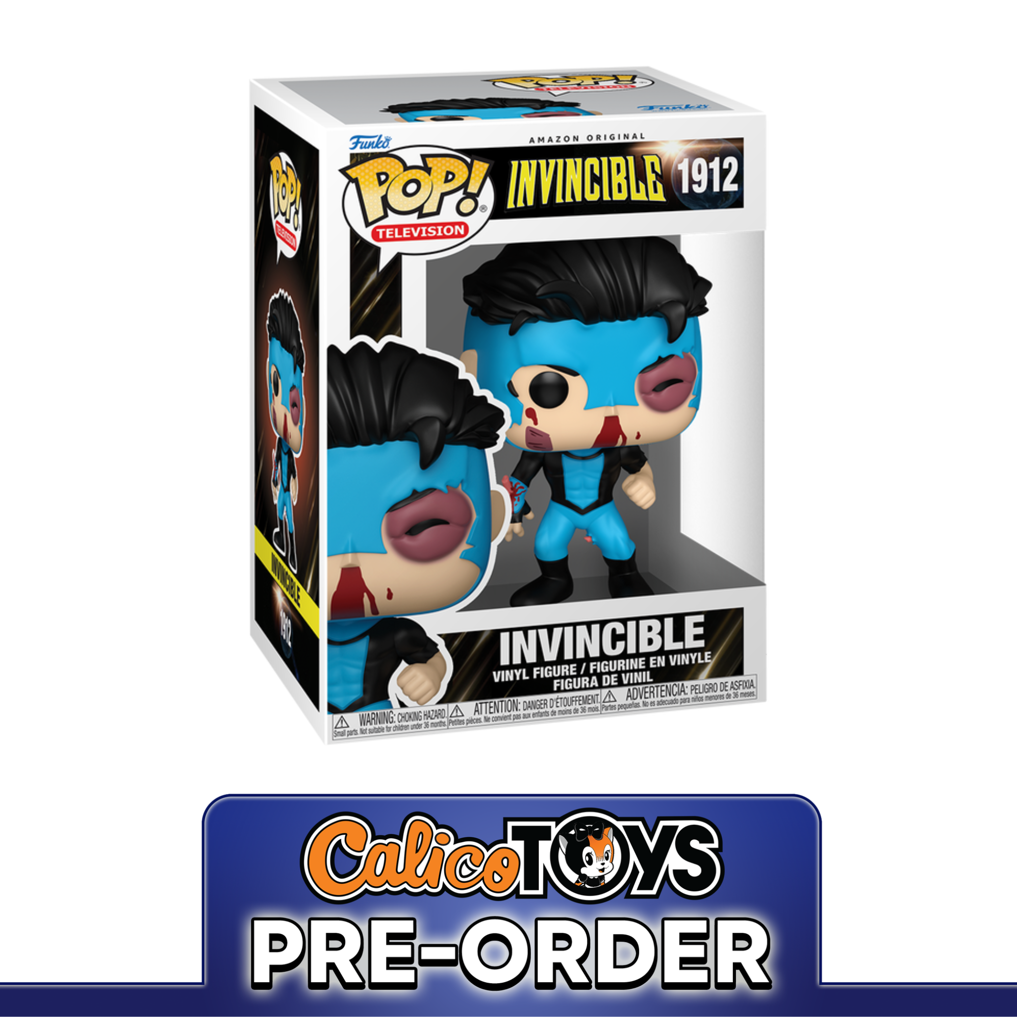 PRE-ORDER Funko POP! Television: Invincible - Invincible Conquest Battle Damaged Bloody #1912