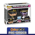 PRE-ORDER Funko POP! Animation: Jojo Bizarre Adventure - Jotaro Kujo & Star Platinum 2-Pack (Amazon Exclusive)