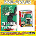 PRE ORDER Funko POP! Animation: One-Punch Man - Terrible Tornado #2532 GiTD (Funko Shop Exclusive)