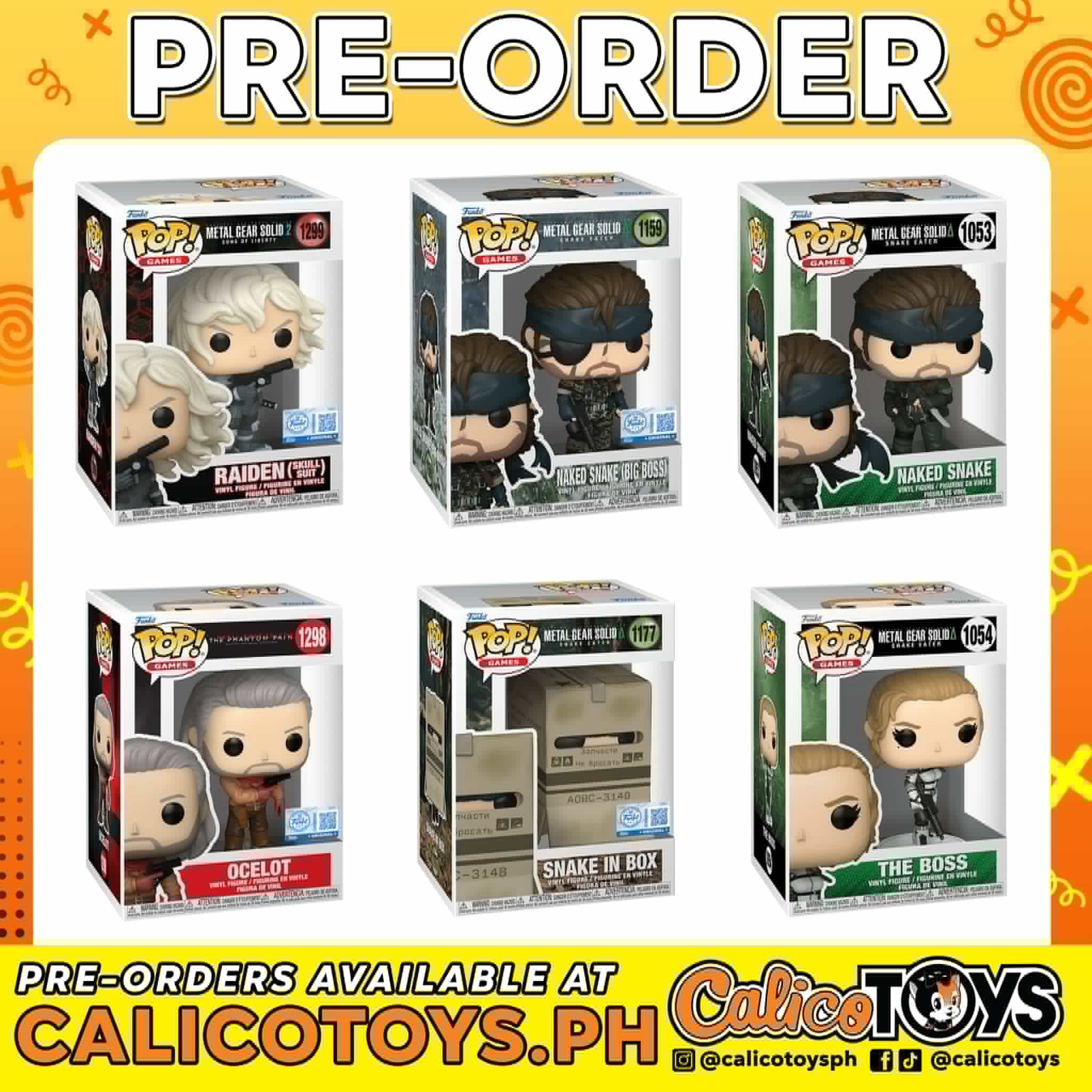 PRE ORDER - Funko POP! Games: Metal Gear Solid
