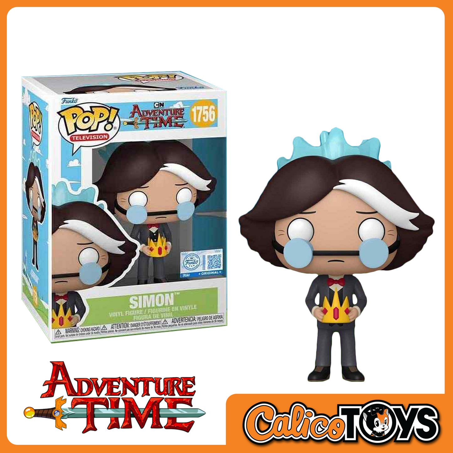Funko POP! Television: Adventure Time - Simon (Funko Shop Exclusive) #1756