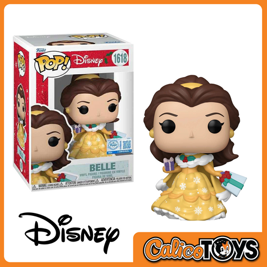 Funko POP! Disney: Princess Holiday - Belle (Funko Shop Exclusive) #1618