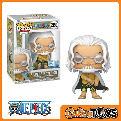 Funko POP! Plus: Animation: One Piece - Silvers Rayleigh (Chalice Collectibles Exclusive) #2150