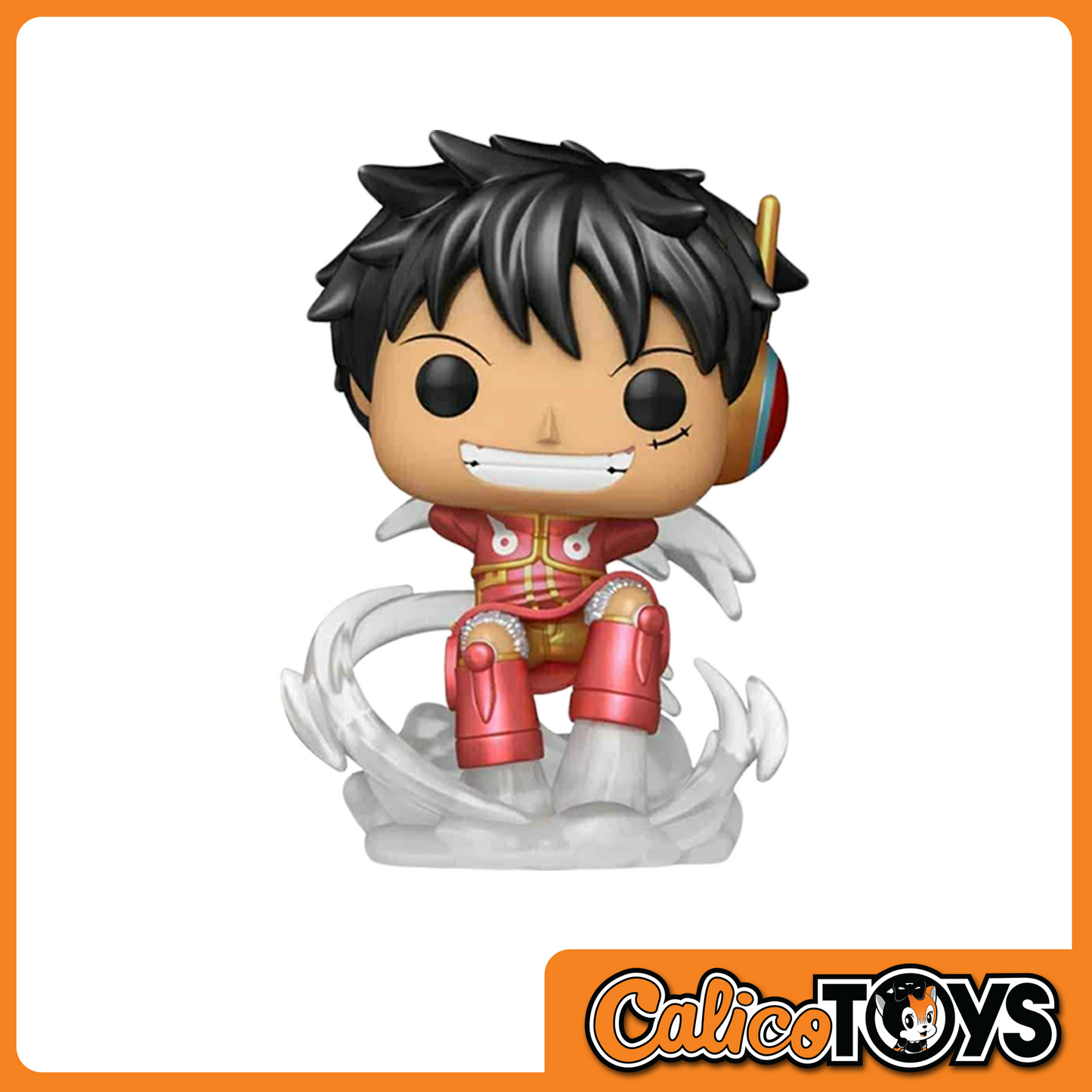 Funko POP! Plus: Animation: One Piece - Monkey D. Luffy METALLIC  (Hot Topic Exclusive) #2138