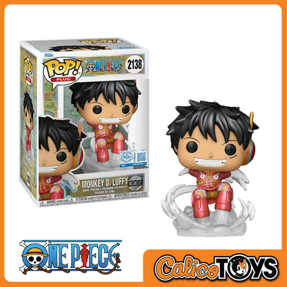 Funko POP! Plus: Animation: One Piece - Monkey D. Luffy METALLIC  (Hot Topic Exclusive) #2138