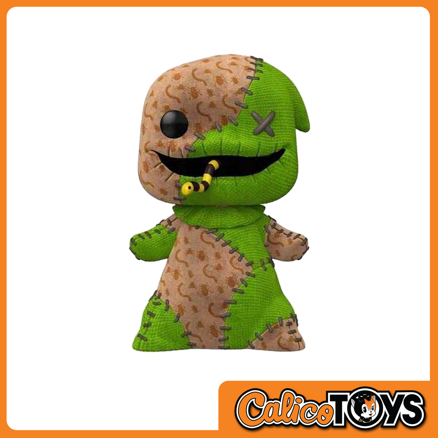 Funko POP! Disney: The Nightmare Before Christmas - Oogie Boogie FLOCKED (Hot Topic Exclusive) #1634