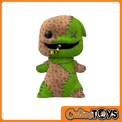 Funko POP! Disney: The Nightmare Before Christmas - Oogie Boogie FLOCKED (Hot Topic Exclusive) #1634