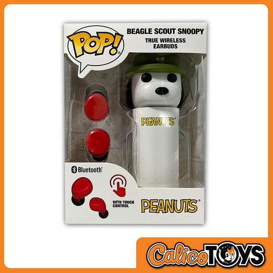 PRE-ORDER - Funko POP! Beagle Scout Snoopy - Peanuts Bluetooth Wireless Earbuds