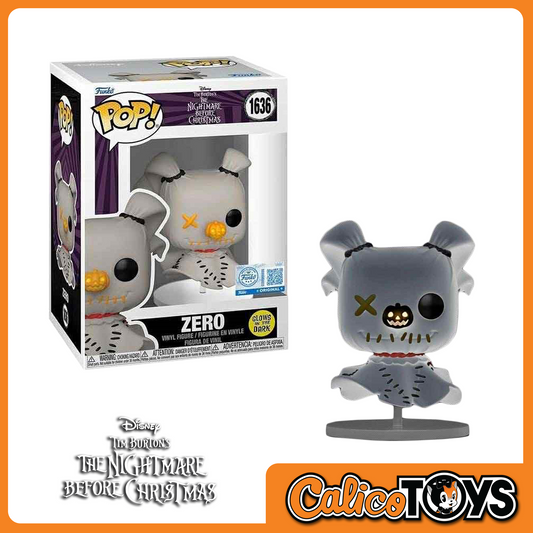 Funko POP! Disney: The Nightmare Before Christmas - Zero GITD (Hot Topic Exclusive) #1636