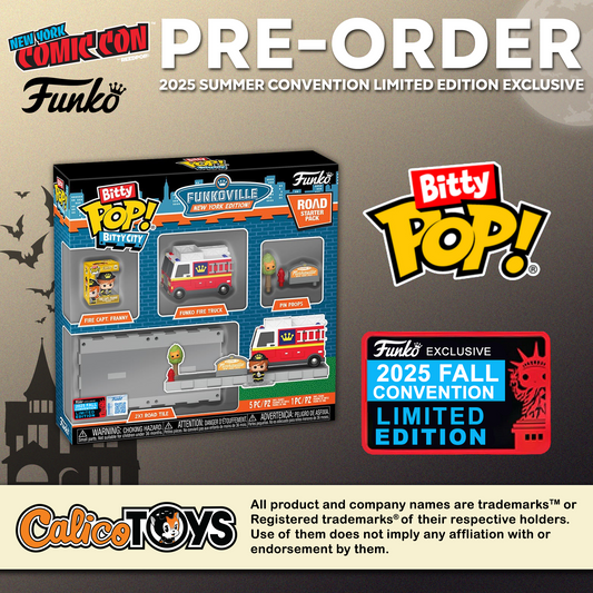 Bitty POP! - Bitty City Funkoville New York Road Starter Pack (2025 Fall Convention Exclusive)