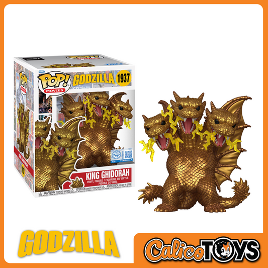 Funko POP! Movies: Godzilla - King Ghidorah 6-Inch (Gamestop Exclusive)  #1937
