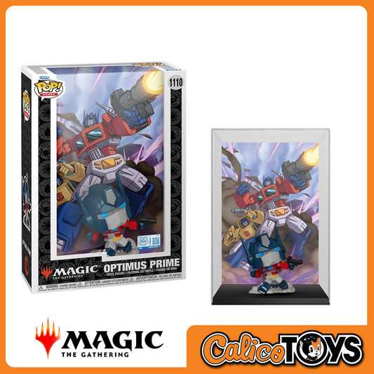 Funko POP! Game Cover: Magic the Gathering - Optimus Prime (Amazon Exclusive) #1110