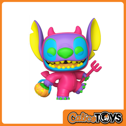 POP! Disney: Lilo and Stitch - Devilish Stitch Blacklight CHASE (Entertainment Earth Exclusive) #1701
