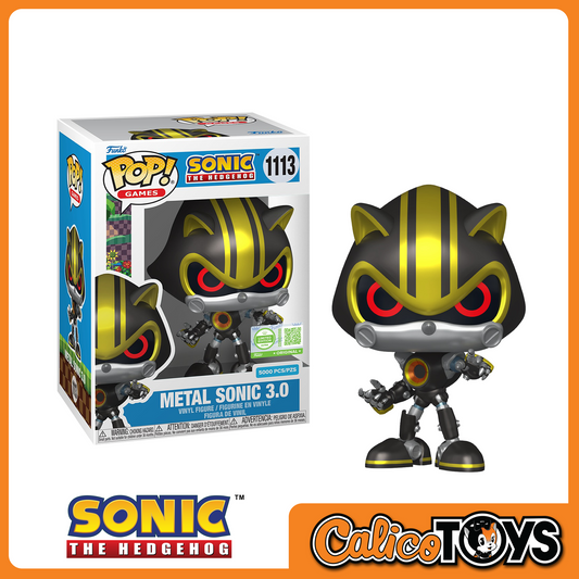 POP! Games: Sonic the Hedgehog - Metal Sonic 3.0 LE5000 (Limited Ultra Gamestop Exclusive) #1113