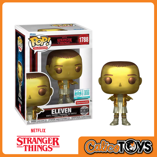 POP! Television: Stranger Things - Eleven Metallic Gold  (Limited Supreme Target Exclusive) #1788