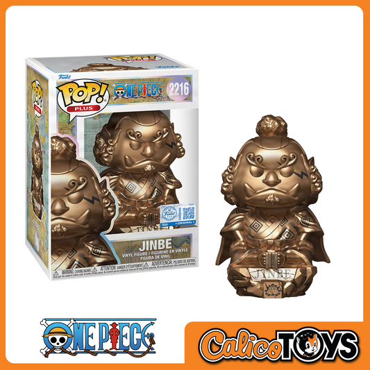 Funko POP! PLUS: Animation One Piece - Jinbe Statue Bronze (Funko Shop Exclusive) #2216