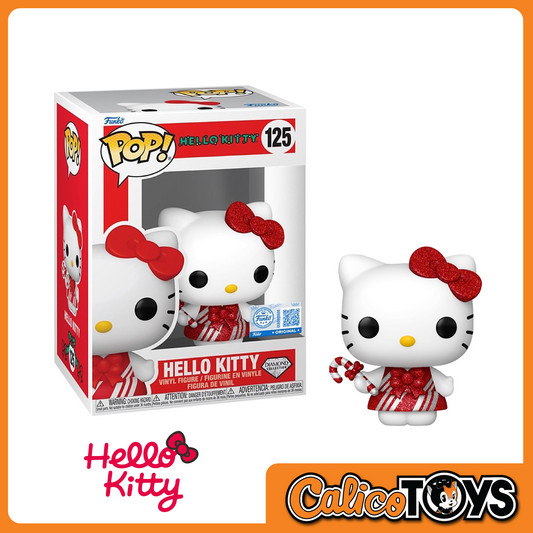 POP! Sanrio: Hello Kitty and Friends - Holiday Hello Kitty Diamond Glitter (Funko Hollywood Exclusive) #125