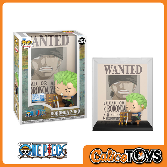 POP! Animation: One Piece - Roronoa Zoro Wanted Poster (Funko Shop Exclusive)